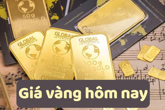 Giá vàng hôm nay 27/6/2025: Vàng trong nước tăng cao hơn vàng thế giới 11 triệu đồng