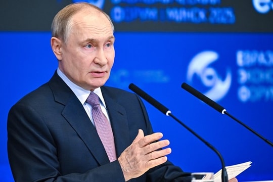Điều bất ngờ Tổng thống Putin nói về 300 tỷ USD bị đóng băng: 'Đó có thể là điều tốt'