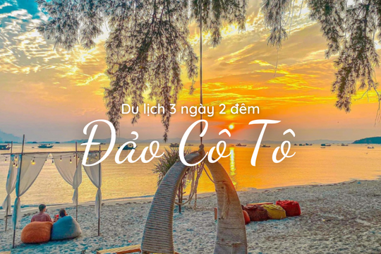 Du lịch 3 ngày 2 đêm tới bãi biển đẹp nhất miền Bắc