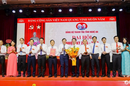 Đại hội Đảng bộ Thanh tra tỉnh Nghệ An nhiệm kỳ 2025 - 2030