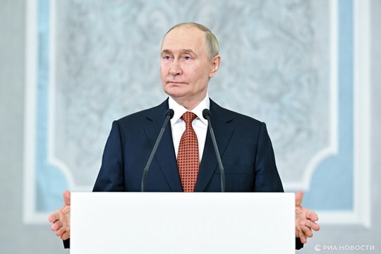 Tổng thống Putin: Nga sẽ giảm chi tiêu quốc phòng trong tương lai