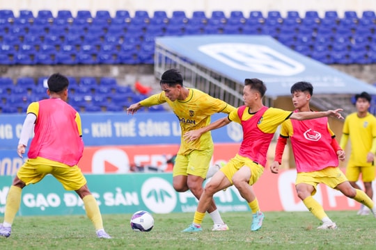 Khát vọng giành ngôi vương, U21 Sông Lam Nghệ An quyết tâm chinh phục U21 Quốc gia 2025