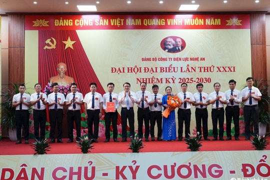 Đại hội Đảng bộ Công ty Điện lực Nghệ An lần thứ XXXI