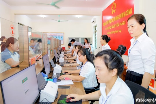 Nghệ An sẵn sàng vận hành chính quyền địa phương 2 cấp - cuộc cải cách lịch sử, toàn diện của dân tộc