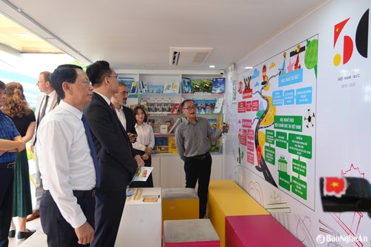 Chương trình Chuyến xe hướng nghiệp Đức đem đến hàng nghìn cơ hội việc làm cho người lao động Nghệ An