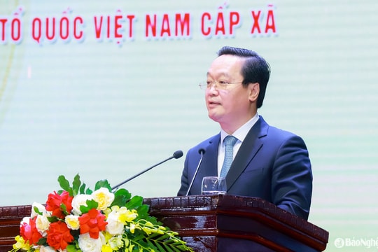 Bí thư Tỉnh uỷ Nghệ An: Nhanh chóng chuyển trạng thái từ tư duy 'hành chính quản lý' sang tư duy 'phục vụ, kiến tạo'