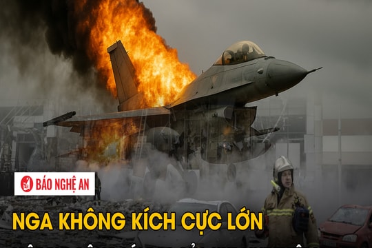 Nga không kích cực lớn, một phi công lái F-16 của Ukraine thiệt mạng