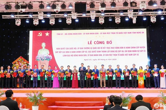 Thực hiện mô hình chính quyền địa phương 2 cấp: Tất cả đã sẵn sàng