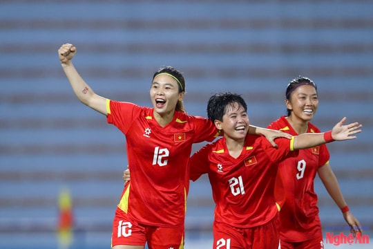 Thắng đậm UAE, đội tuyển nữ Việt Nam giữ vững ngôi đầu bảng E, vòng loại châu Á 2026