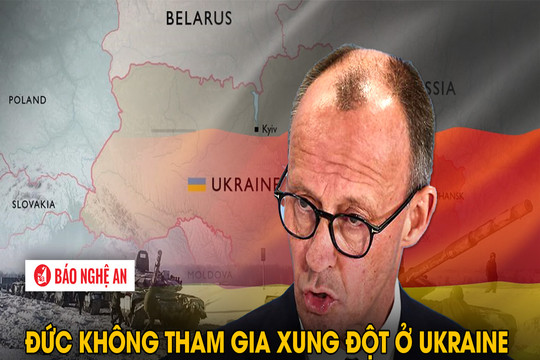 Đức không tham gia xung đột ở Ukraine