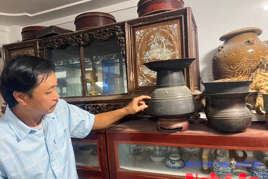 Người đàn ông ở Nghệ An và hành trình gìn giữ gần 5.000 cổ vật gắn với đời sống nông thôn