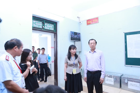 Đảm bảo tinh thần '6 rõ' khi chấm thi tốt nghiệp THPT 2025