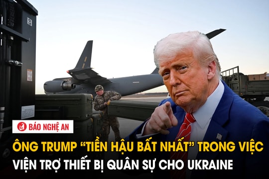 Ông Trump ‘tiền hậu bất nhất’ trong việc viện trợ thiết bị quân sự cho Ukraine