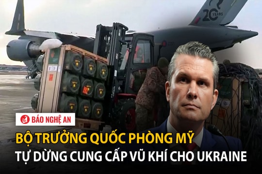 Bộ trưởng Quốc phòng Mỹ tự dừng cung cấp vũ khí cho Ukraine