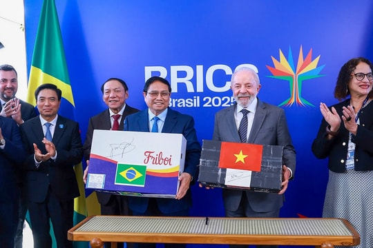 Thủ tướng Phạm Minh Chính hội đàm với Tổng thống Brazil