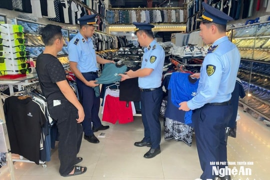 Nghệ An: Nhiều phường, xã quyết liệt vào cuộc chống buôn lậu và gian lận thương mại