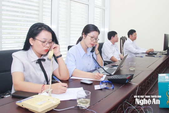 Cử tri phản ánh 14 vấn đề qua đường dây điện thoại trực tuyến tại kỳ họp thứ 31, HĐND tỉnh Nghệ An khoá XVIII