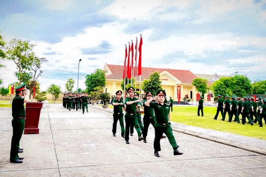 Ban Chỉ huy Phòng thủ khu vực ổn định tổ chức sau khi sáp nhập chính quyền địa phương 2 cấp