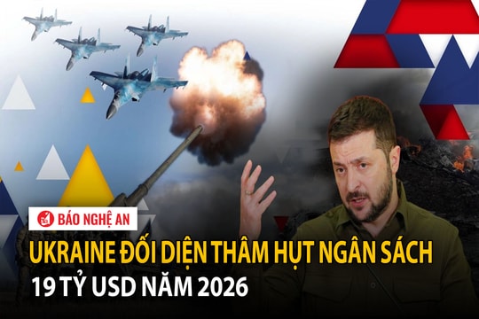 Ukraine đối diện thâm hụt ngân sách 19 tỷ USD