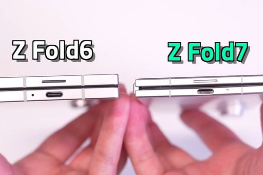 So sánh Samsung Galaxy Z Fold 7 Và Z Fold 6: Bước tiến đột phá về Camera