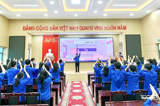 Hơn 100 cán bộ Đoàn Các cơ quan Đảng tỉnh Nghệ An tập huấn nâng cao nghiệp vụ