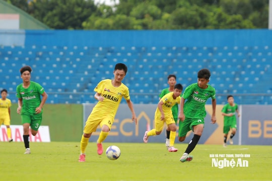Thua U13 Nam Định trên chấm luân lưu, U13 Sông Lam Nghệ An giành ngôi Á quân Giải Thiếu niên toàn quốc 2025