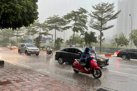 Cảnh báo mưa to, lũ quét và sạt lở đất tại nhiều khu vực vào chiều và đêm 14/7