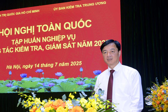 Chủ nhiệm UBKT Trung ương: Không để có 'vùng tối' trong công tác kiểm tra giám sát