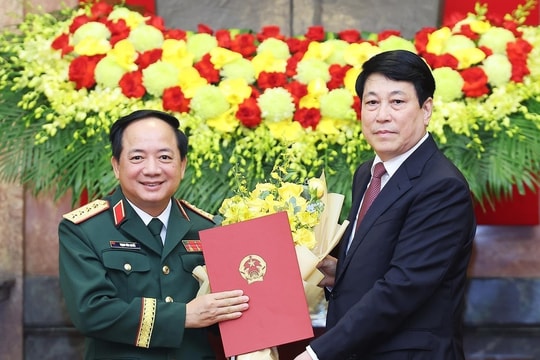 Ông Trịnh Văn Quyết được thăng quân hàm Đại tướng