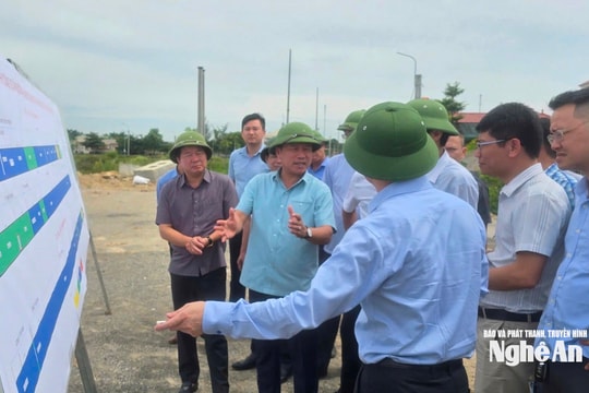 Giải quyết dứt điểm vướng mắc mặt bằng Dự án Đường ven biển đoạn qua Nghệ An trong tháng 7/2025