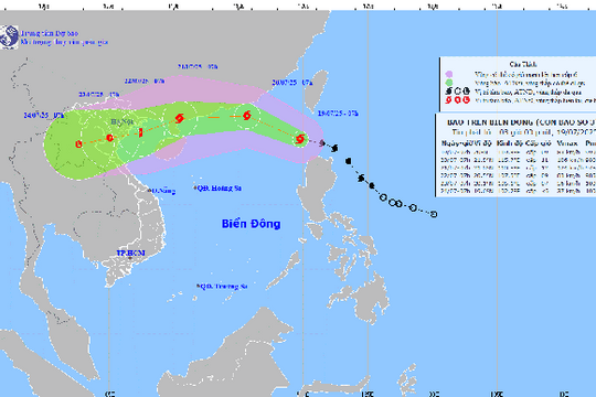 Tin bão số 3 bão WIPHA, khi nào bão di chuyển tới vịnh Hạ Long