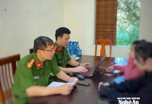 Xử lý 2 trường hợp đăng tin sai sự thật về bắt cóc trẻ em trên Facebook tại Nghệ An