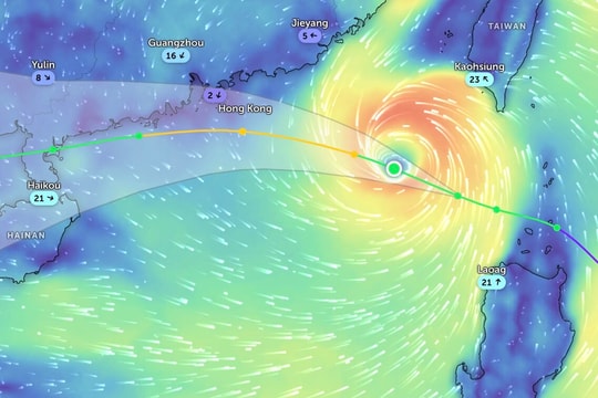Nghệ An ra công điện ứng phó với bão và nguy cơ mưa lớn, lũ, ngập lụt, lũ quét, sạt lở đất do ảnh hưởng bão số 3 WIPHA