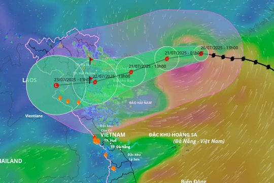 Nghệ An ra công điện hoả tốc ứng phó bão số 3 và mưa lũ do hoàn lưu bão