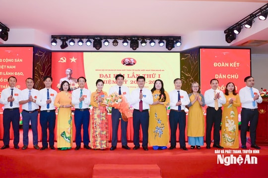 Đảng bộ cơ quan Ủy ban MTTQ Việt Nam tỉnh Nghệ An Đại hội lần thứ nhất, nhiệm kỳ 2025 - 2030