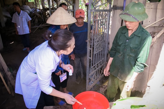 Trung tâm Kiểm soát Bệnh tật Nghệ An khuyến cáo về biện pháp phòng, chống một số bệnh thường gặp trong lụt bão, mưa lũ