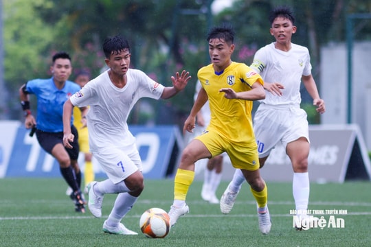 U15 Sông Lam Nghệ An giành chiến thắng tưng bừng trước U15 An Giang trong ngày ra quân VCK U15 Quốc gia 2025