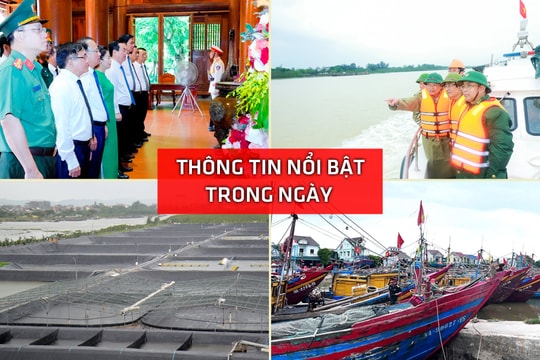 Nghệ An: Thông tin nổi bật ngày 21/7