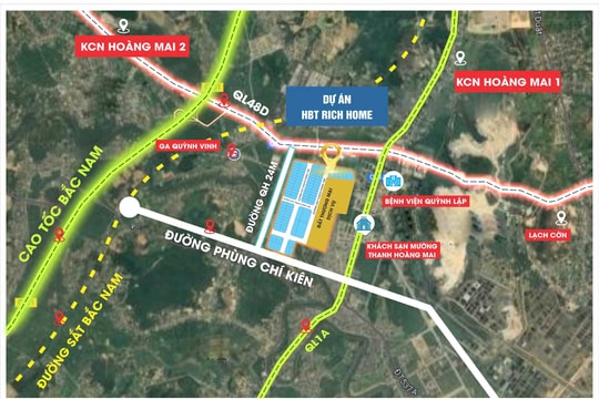 Dự án bất động sản tâm điểm phường Hoàng Mai (Nghệ An): Pháp lý vững vàng, sẵn sàng giao dịch