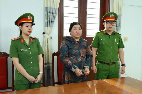 Bắt giam người phụ nữ lừa đảo hơn 1 tỷ đồng để đánh bạc online
