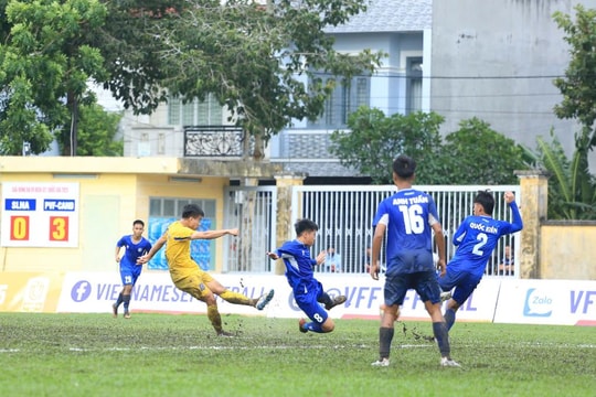 Thất bại cay đắng trước U21 PVF-CAND: Bài học đắt giá cho U21 Sông Lam Nghệ An