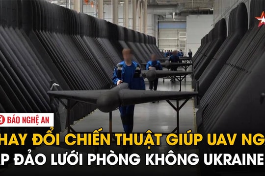 Thay đổi chiến thuật giúp UAV Nga áp đảo lưới phòng không Ukraine