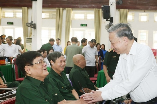 Tổng Bí thư Tô Lâm: Uống nước nhớ nguồn