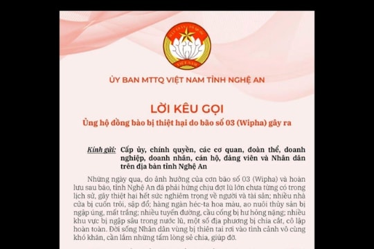 Ai được kêu gọi từ thiện, ủng hộ người dân chịu ảnh hưởng bởi thiên tai?