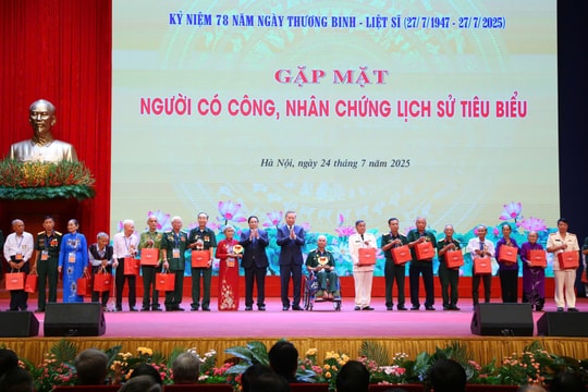 Tổng Bí thư Tô Lâm: Công tác đền ơn đáp nghĩa không chỉ là chính sách lớn của Đảng, Nhà nước mà còn là mệnh lệnh từ trái tim