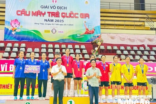 Nghệ An giành 2 Huy chương Vàng tại Giải Vô địch Cầu mây trẻ Quốc gia năm 2025