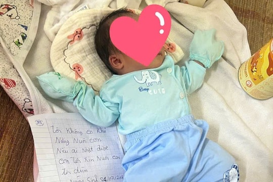 Tìm thân nhân bé gái sơ sinh bị bỏ rơi cạnh cầu Thơm gần Nhà máy xi măng Hoàng Mai