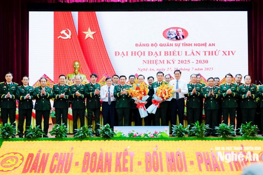 Đại hội đại biểu Đảng bộ Quân sự tỉnh Nghệ An lần thứ XIV, nhiệm kỳ 2025-2030