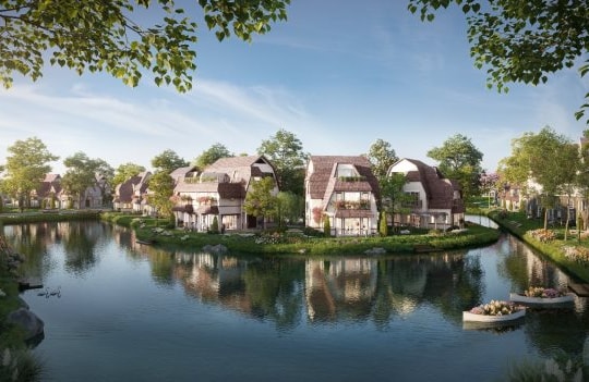 Khám phá hệ thống tuần hoàn nước khép kín, an toàn tại Đảo Châu Âu, Eco Central Park