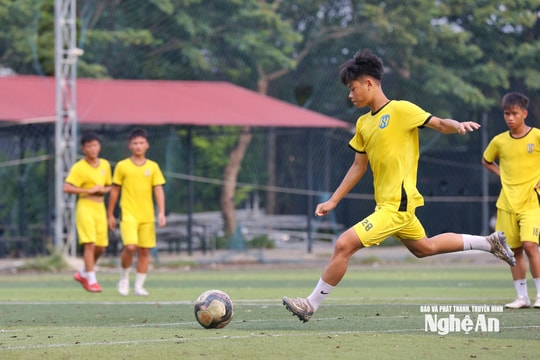 U15 Sông Lam Nghệ An háo hức bước đến trận Bán kết gặp chủ nhà PVF